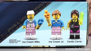 ICE CREAM MACHINE LEGO MOVIE Set 70804 2 in 1 Time lapse Build, Stop Motion, Unboxing & Re