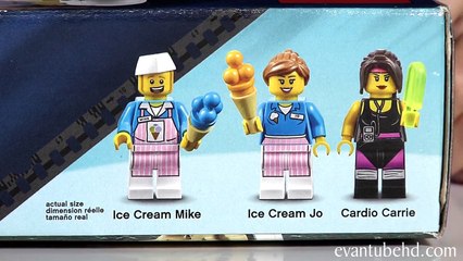 ICE CREAM MACHINE LEGO MOVIE Set 70804 2 in 1 Time lapse Build, Stop Motion, Unboxing & Re