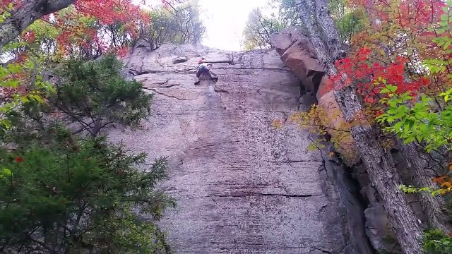 Rock Climber Plummets to the Ground