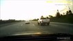 Un Pick-up s'envole et se crash pendant un road rage sur l'autoroute - Accident violent!