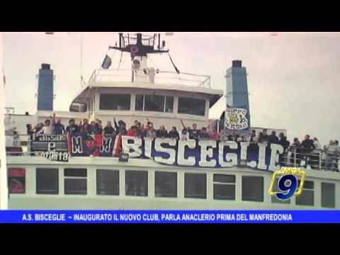 A.S. BISCEGLIE | Inaugurato il nuovo club, parla Anaclerio prima del Manfredonia
