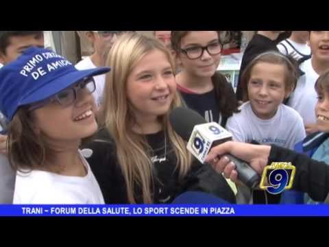 TRANI | Forum della salute, lo sport scende in piazza