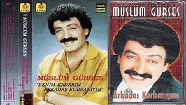 MÜSLÜM GÜRSES - LAYIK OLAN KİM - ARKADAŞ KURBANIYIM - UĞUR PLAK = 1990