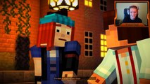Minecraft: Story Mode Part 2 ZOMBIE ATTACK! (Lets Play / Walkthrough)