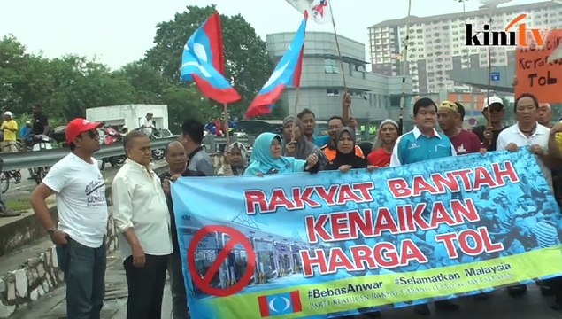 'Tol naik bukan turun, BN mungkir janji'