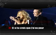 Karaoké Céline Dion et Garou - Sous le vent (avec voix féminine)