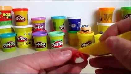 3D Super Mario Play-Doh Modeling-How To Make Sweet Super Mario with Play-Doh