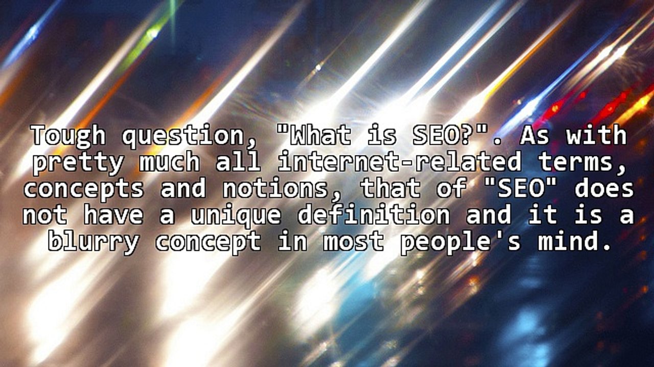 Introduction To SEO: What Is SEO?