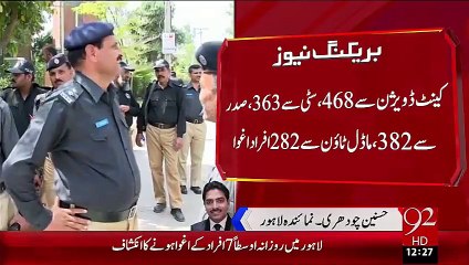 Breaking News- Lahore Rozana Osatan 7 Afrad Ky Aghwa Hony Ka Inkashaf– 17 Oct 15 - 92 News HD