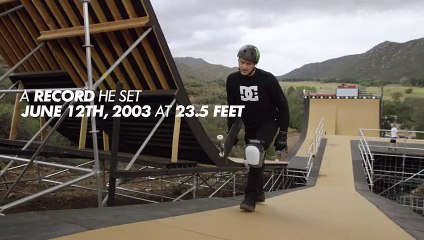 Il réalise le plus haut saut du monde en skateboard ( Danny Way and the Highest air ever ) !