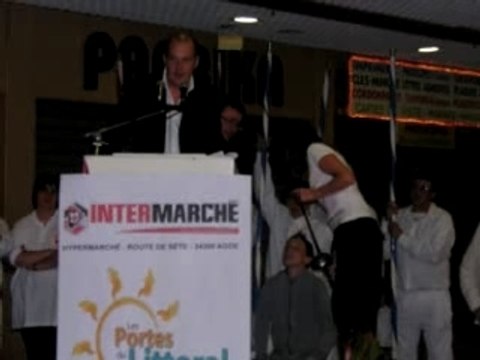 AGDE - 2007 - Inauguration de l'Extension d'Intermarché par Stéphan DANNEELS