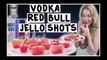 How to make Vodka Red Bull Jello Shots Tipsy Bartender