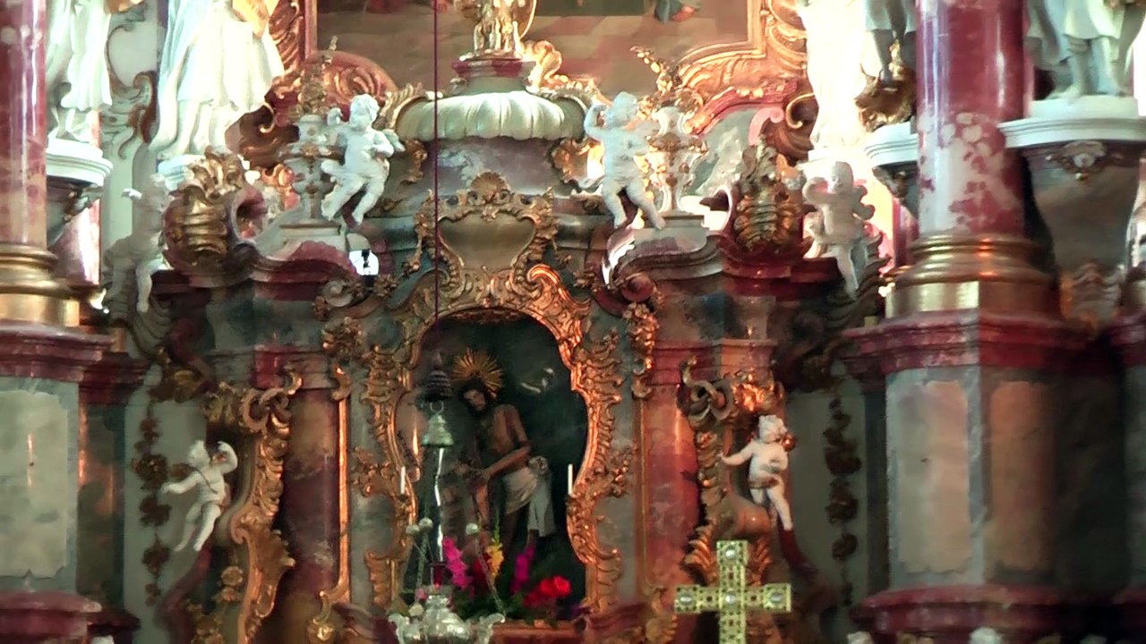 Die Wieskirche im bayerischen Pfaffenwinkel