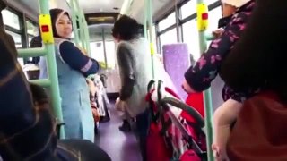Black Woman's Racist Rant On A London Bus (VIDEO)