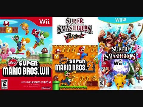 Super Smash Bros. Mashup music Main Theme(New Super Mario Bros. Wii)(Snow Track)