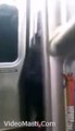 Guys Very Big Fail On Train Door - Very Funny