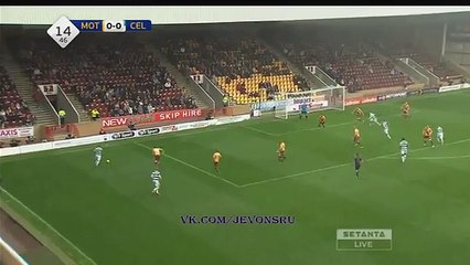 Nadir Ciftci GOAL | Motherwell 0 - 1 Celtic