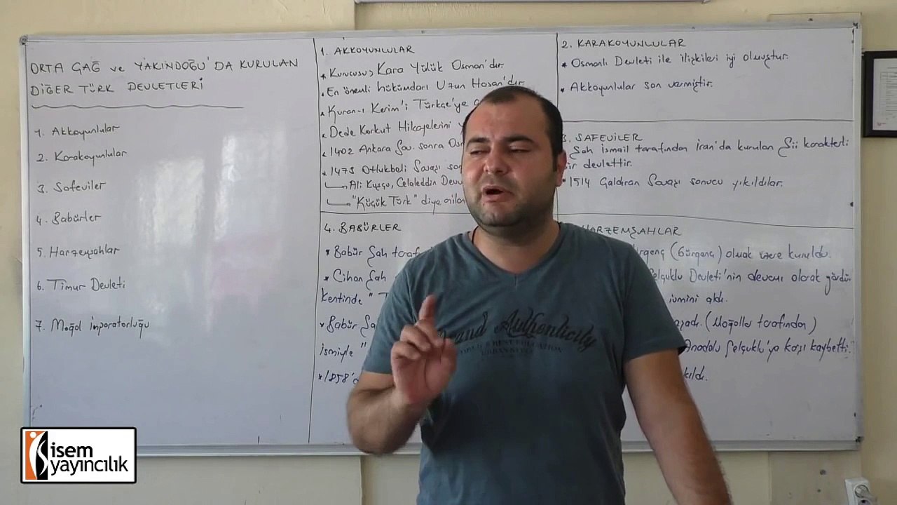 11) Ortaçağ ve Yakın Doğu'da Kurulan Diğer Türk Devletleri - Ramazan Yetgin (2016)