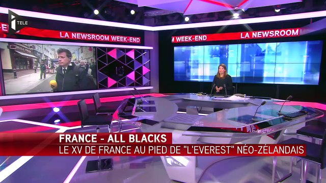 Les supporteurs fébriles avant le match contre les All-Blacks