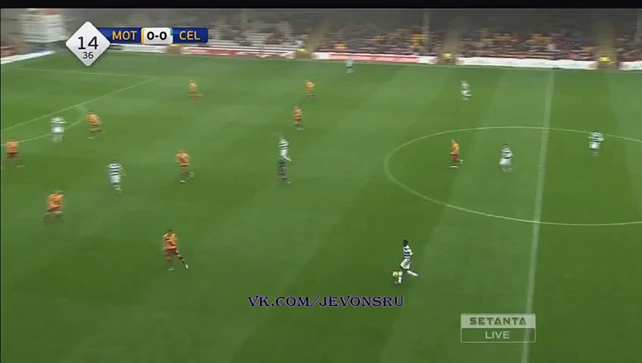Motherwell 0-1 Celtic 0-1, Nadir Ciftci Goal, Scottish Premiership Oct 17, 2015 - Video Dailymotion