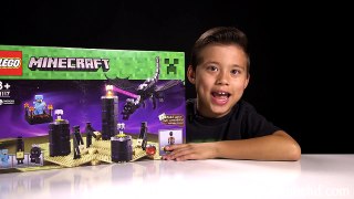 LEGO MINECRAFT Set 21117 THE ENDER DRAGON Unboxing, Review, Time Lapse Build