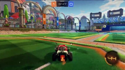 Rocket League quelques buts.