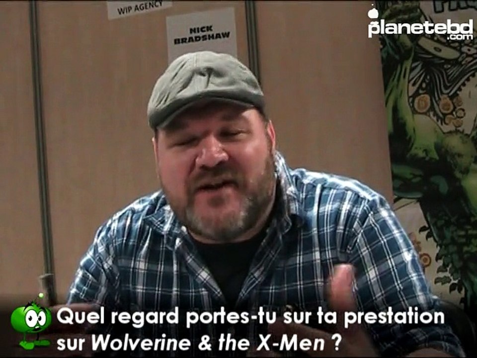 Nick Bradshaw en interview sur PlaneteBD.com