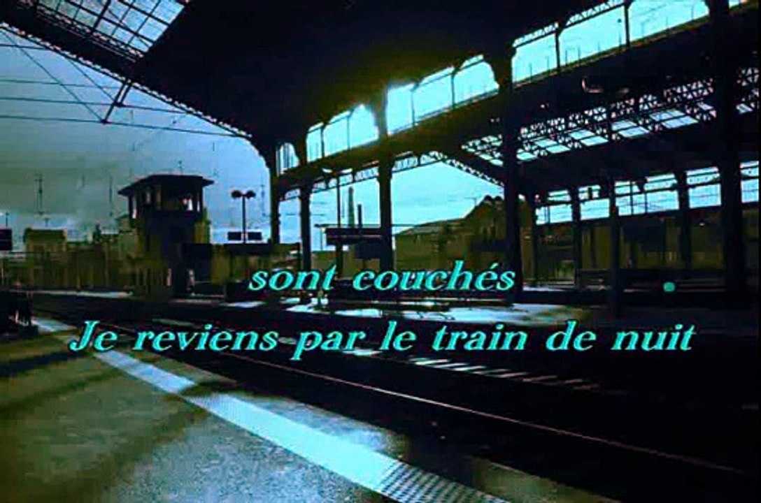 Christophe Les mots bleus karaoké Joseph BULLA