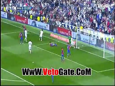 . مارسيلو يتقدم بالهدف الاول ريال مدريد فى شباك ليفانتى