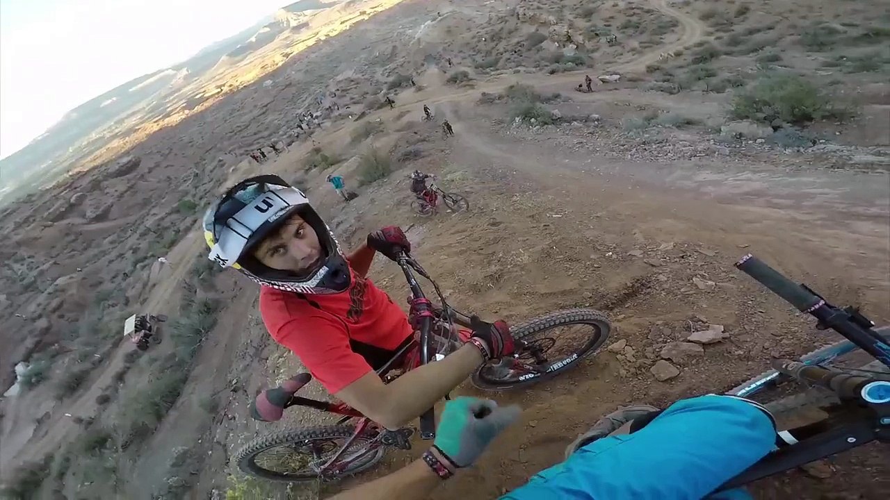 Backflips and Big Gaps at Practice  - Red Bull...