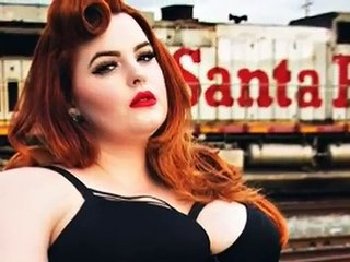 تيس هوليداي أضخم وأجمل  عارضة أزياء سمينة  فى العالم