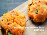 Paleo Recipes - Sweet Potato Bacon Cakes - YouTube