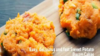 Paleo Recipes - Sweet Potato Bacon Cakes - YouTube
