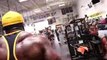 Kali Muscle Chest Workout w- 200lb Dumbbell Press