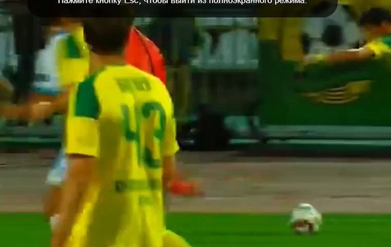 Гол Мельгарехо Кубань 2 - 2 Зенит 17 October 2015