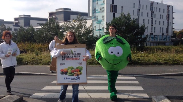 Greenpeace cible Leclerc