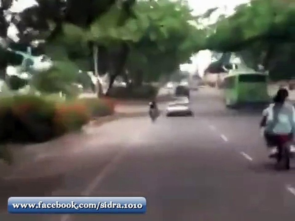 Funny Bike Staunt Accident
