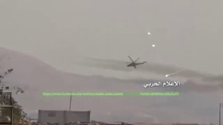 Russia Helicopters Attack Islamic State 17 Oct 2015