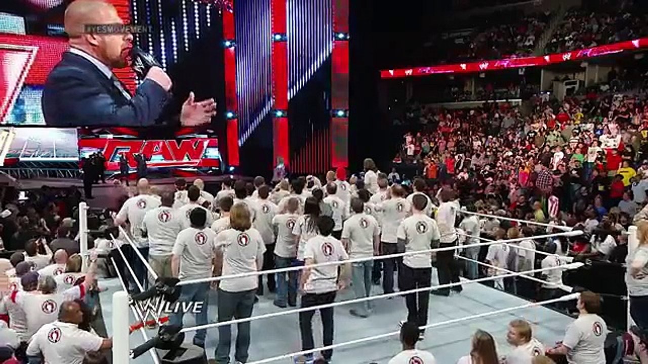 Triple H agrees to face Daniel Bryan at WrestleMania 30_ Raw, March 10, 2014