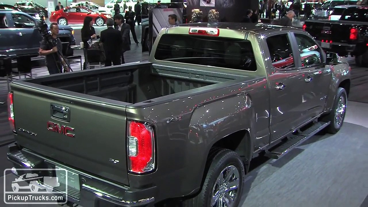 2015 GMC Canyon 2014 Detroit Auto Show