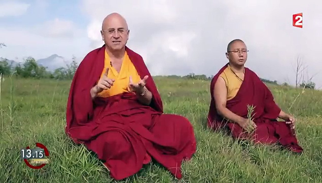 13h15. Matthieu Ricard médite pour "s'affranchir des causes de la souffrance"