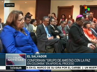 Chile crea en El Salvador Grupo de Amistad por la Paz en Colombia