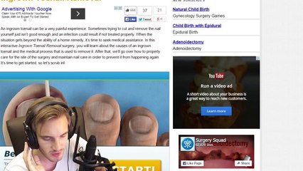 DR. PEWDS SURGERY (WARNING GROSS)