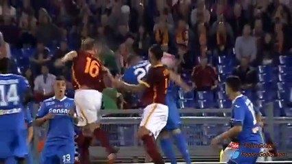 AS Roma vs Empoli 3-1 All Goals & Highlights Serie A 2015