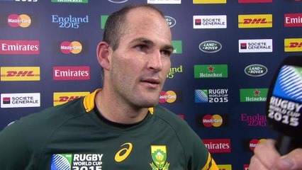 Match reaction: Du Preez