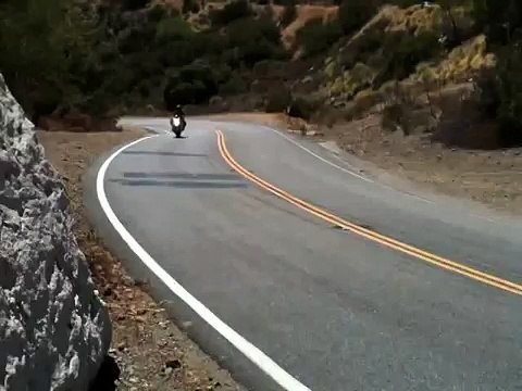 Motorcycle Crash - Suzuki GSXR Lowsides on Mulholland Hwy-q1Jj2NhDYq4