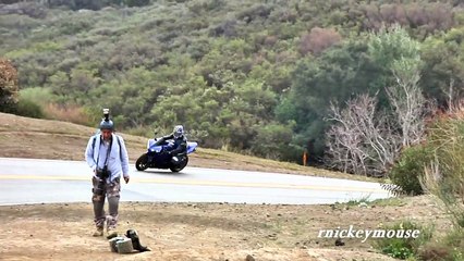 Crash - Rider Launched Over Guardrail - 2_19_2012-IOgYYysWvVo