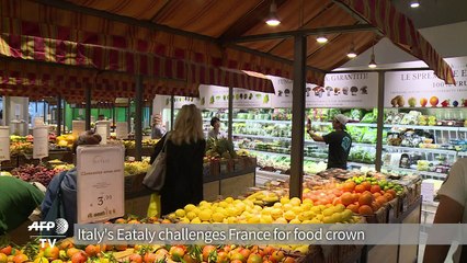 Italy's Eataly challenges France for food crown
