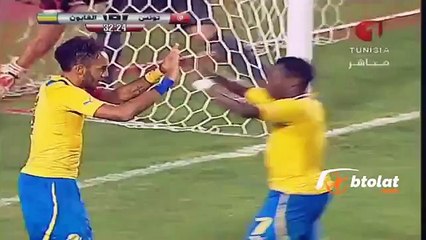اهداف مباراة تونس والجابون (3-3) مبارايات وديه