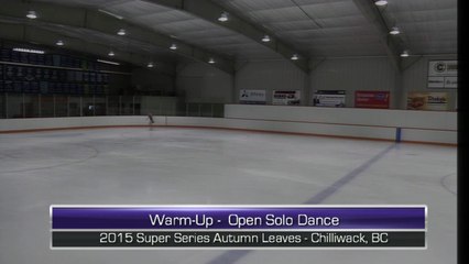 Super Series Autumn Leaves - Rink 2 - Open Solo Dance
